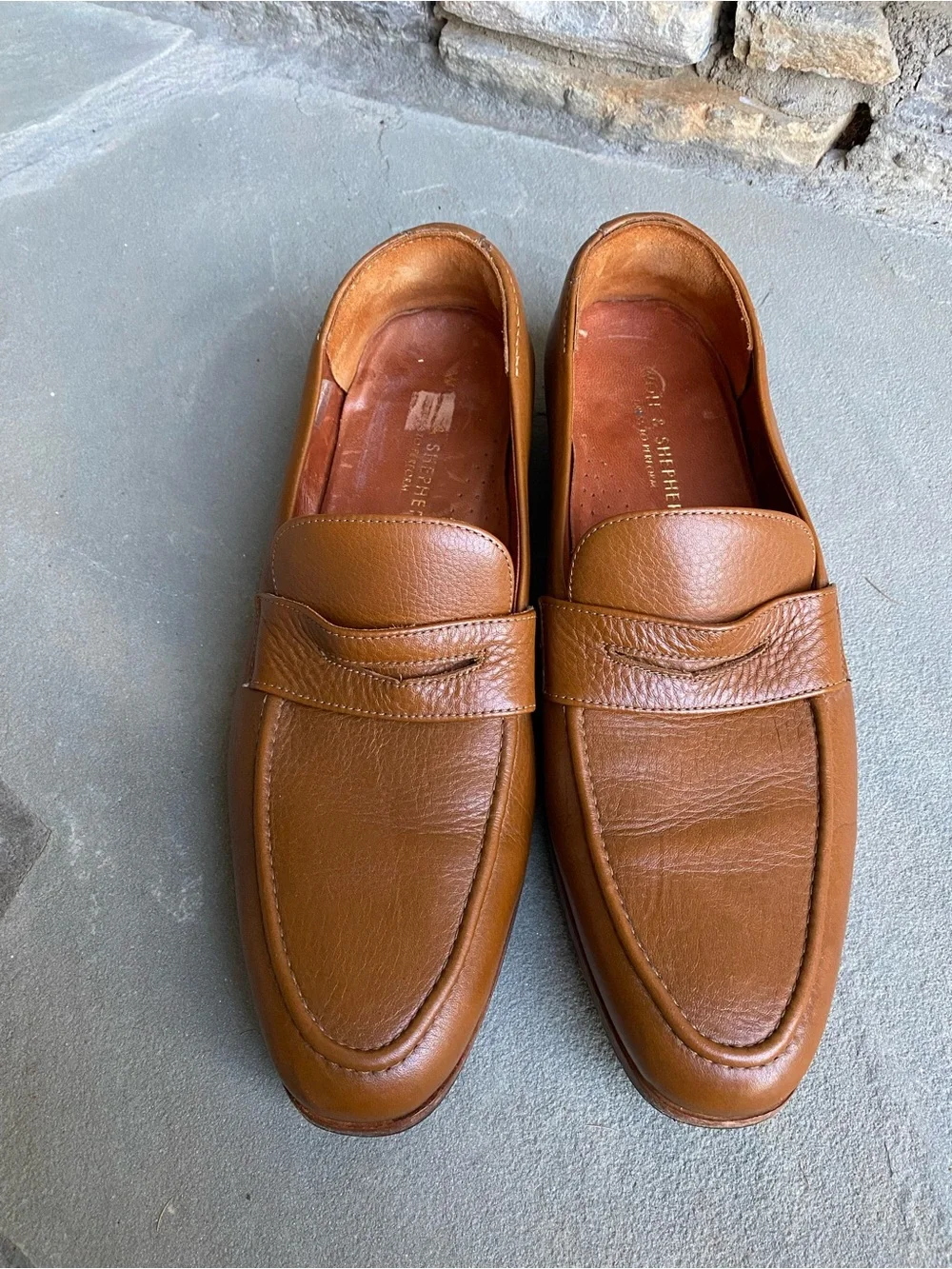 WOLF & SHEPHERD RINGER LOAFERS - Picture 1 of 6